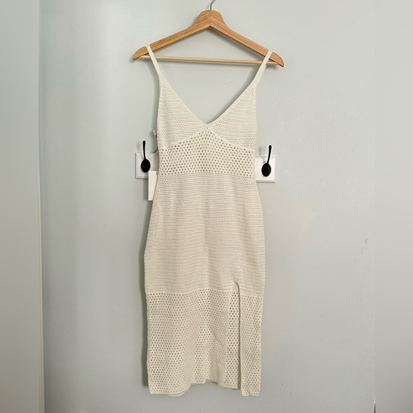 Aritzia Evie Crochet Knit Dress - Picture 2 of 7